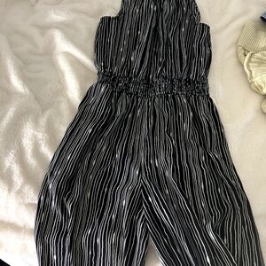 Maggy London Monochrome Striped Dress
